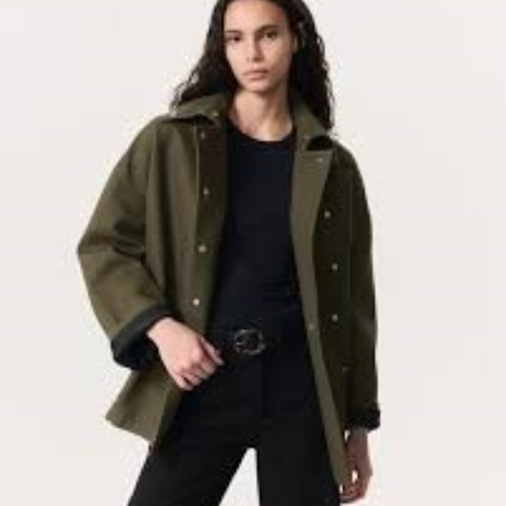 Rag & Bone Rue Belted Cotton Jacket – Medium NWT